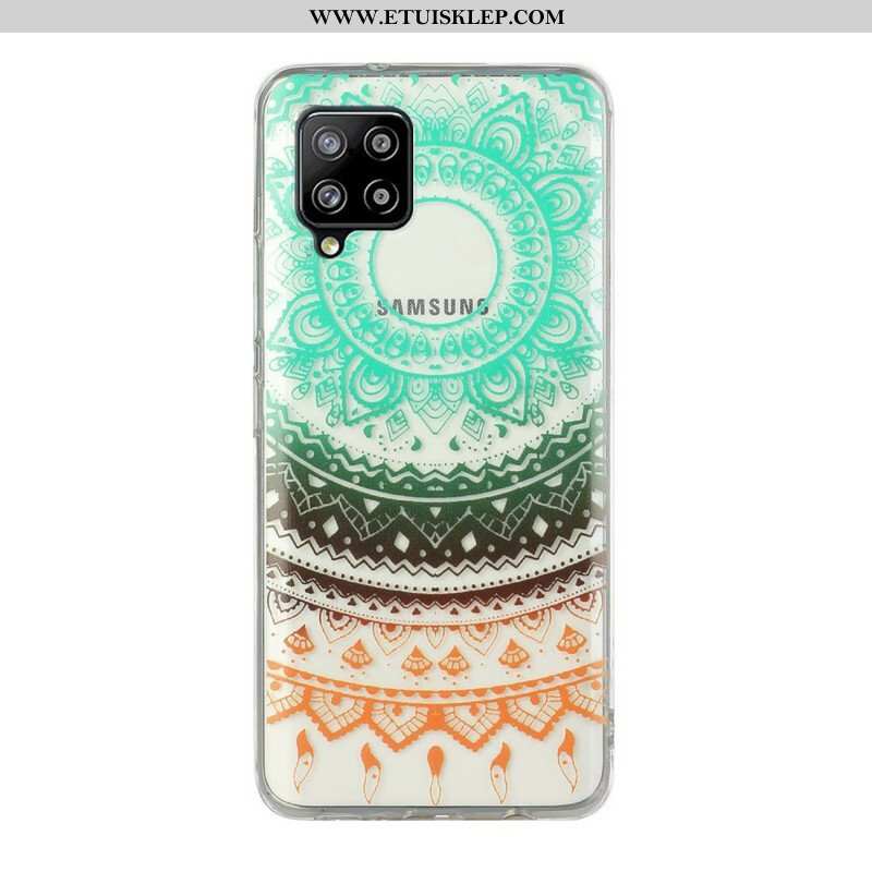 Futerały do Samsung Galaxy M12 / A12 Bezszwowe Kwiaty Mandala